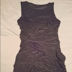 Soprano cocktail dress with mesh upper